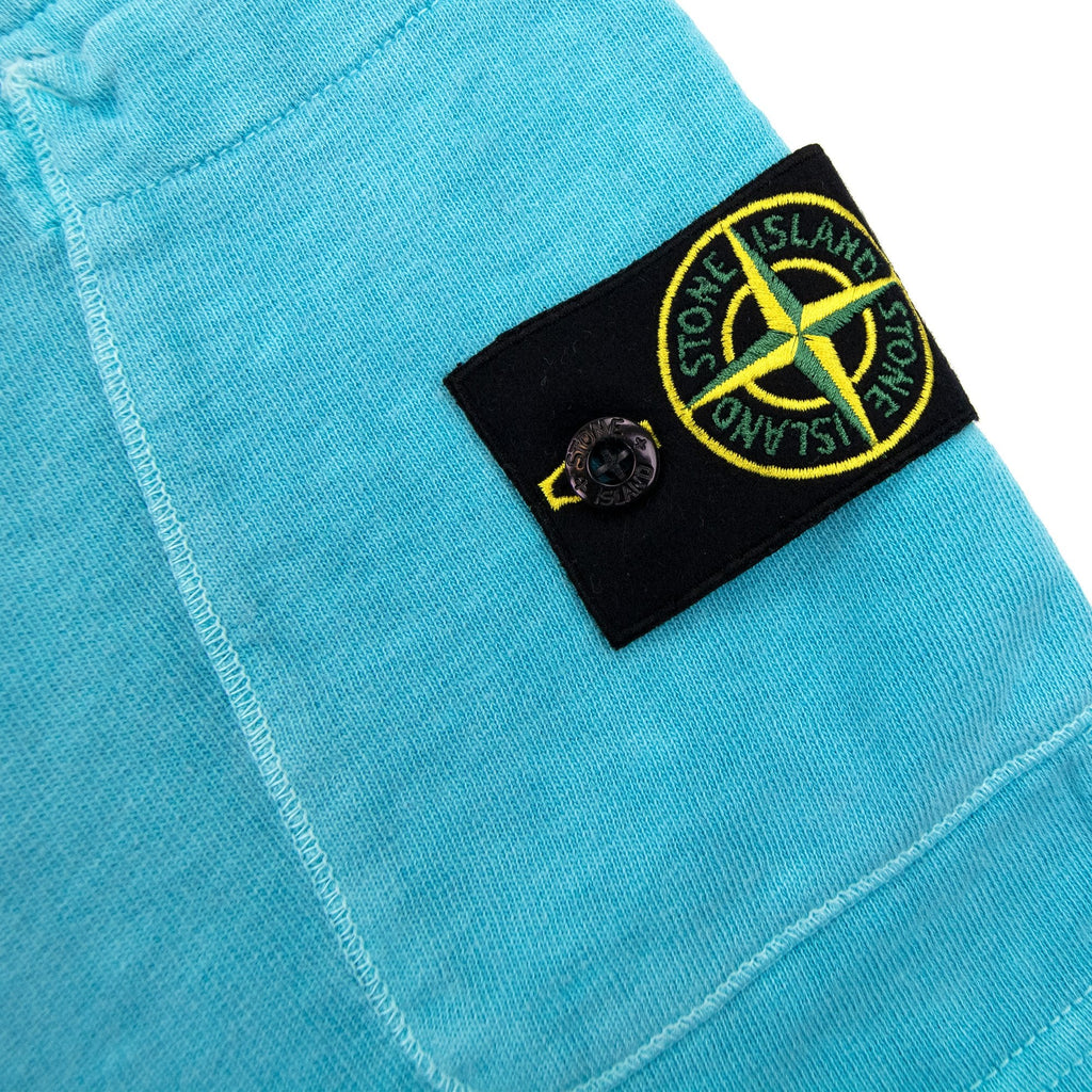 Stone Island 64060 Old Treatment Bermuda Short Turquoise V0142
