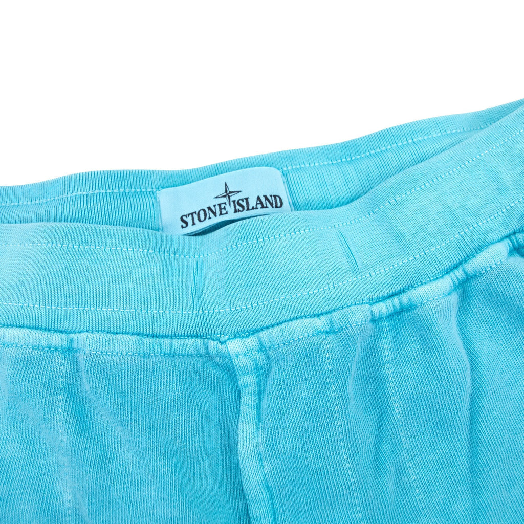 Stone Island 64060 Old Treatment Bermuda Short Turquoise V0142