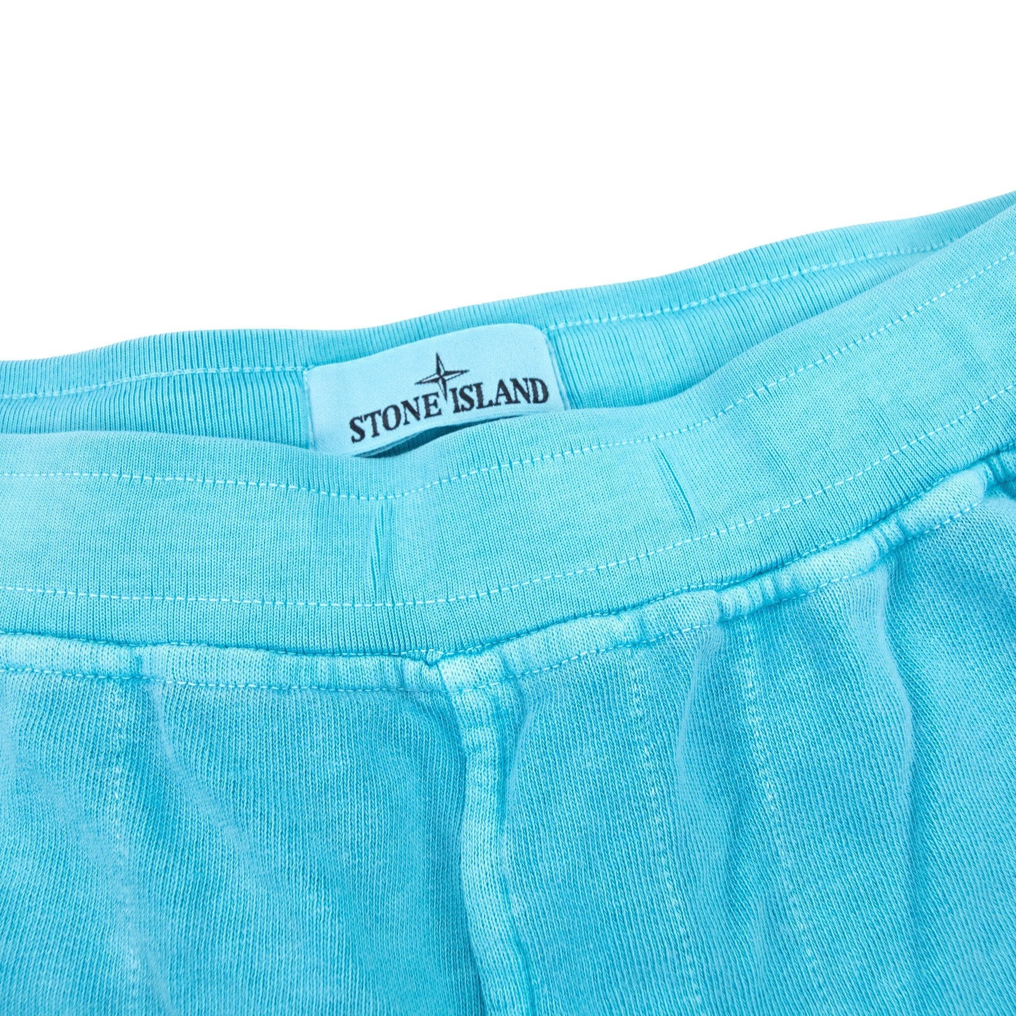 Stone Island 64060 Old Treatment Bermuda Short Turquoise V0142