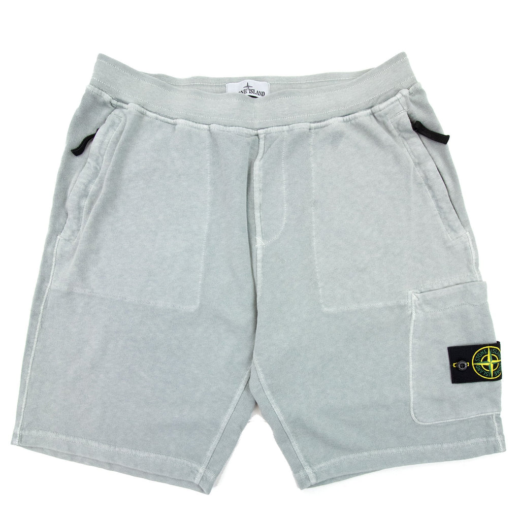 Stone Island 64060 Old Treatment Bermuda Short Sky Blue V0141