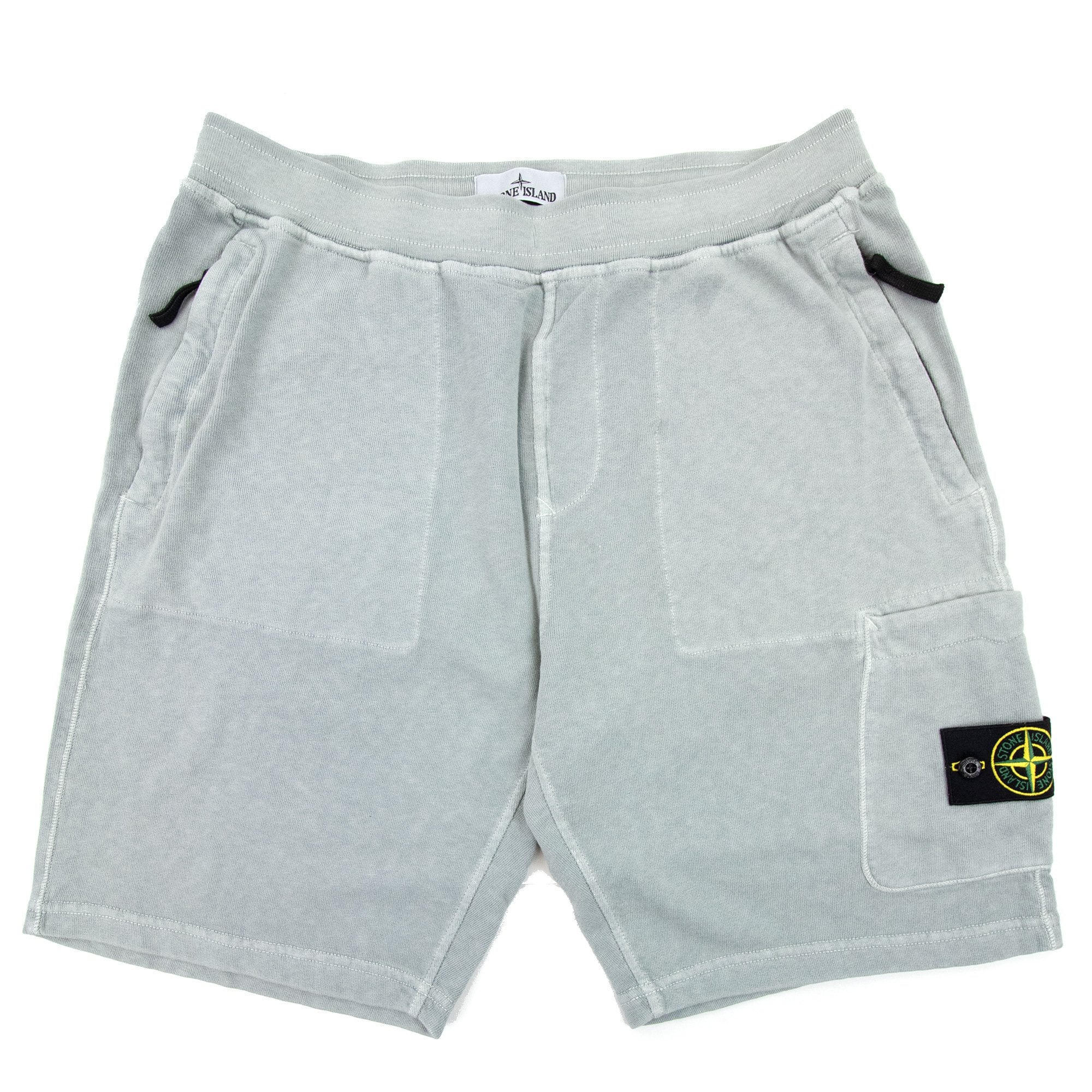 Stone Island 64060 Old Treatment Bermuda Short Sky Blue V0141