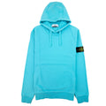 Stone Island 64151 Hooded Sweatshirt Turquoise V0042