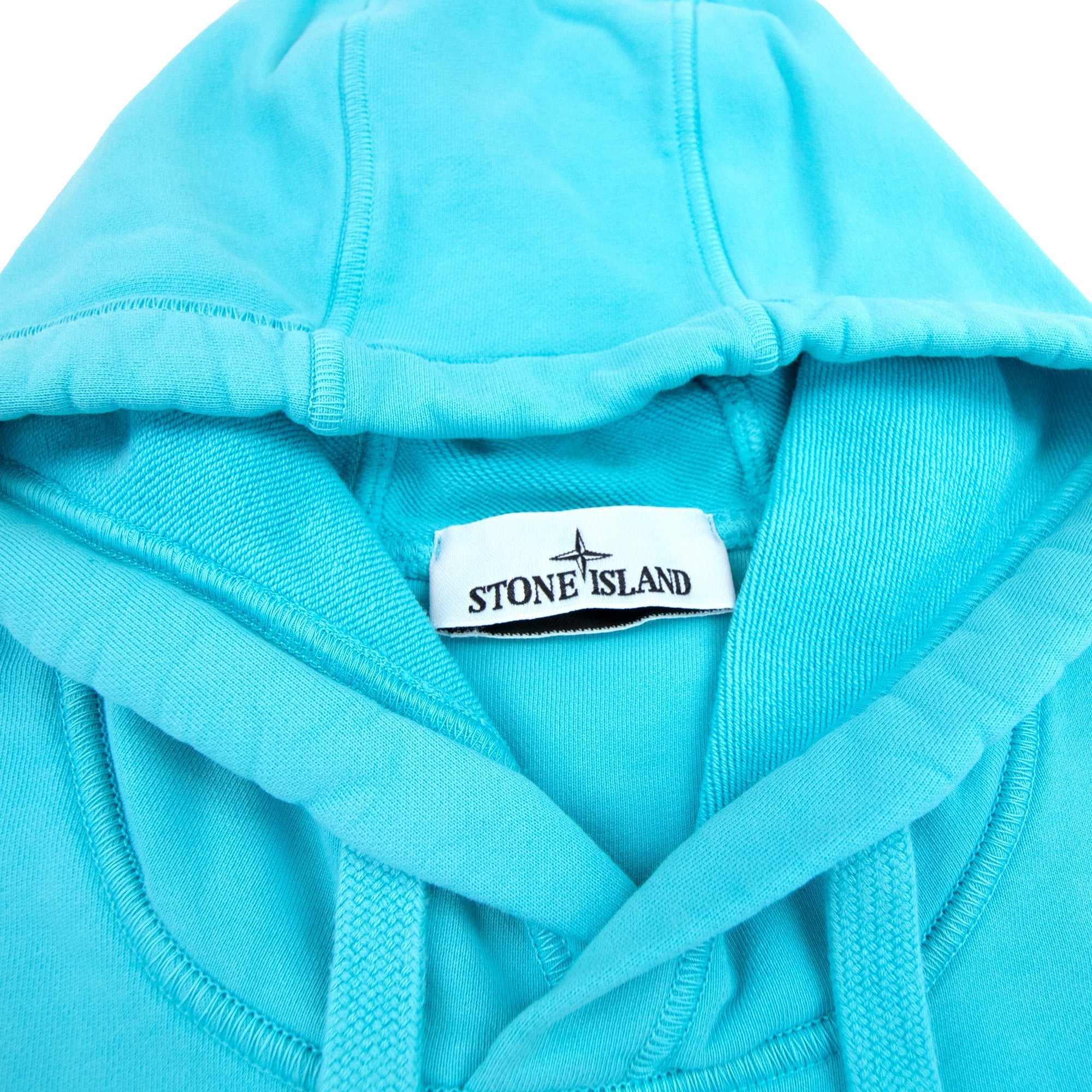Stone Island 64151 Hooded Sweatshirt Turquoise V0042 | ONU – Onu