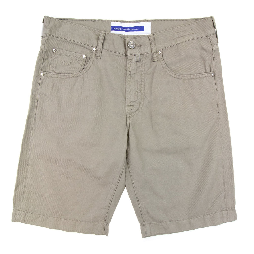 Jacob Cohen Nicolas Slim Fit Chinos Short Medium Grey B30