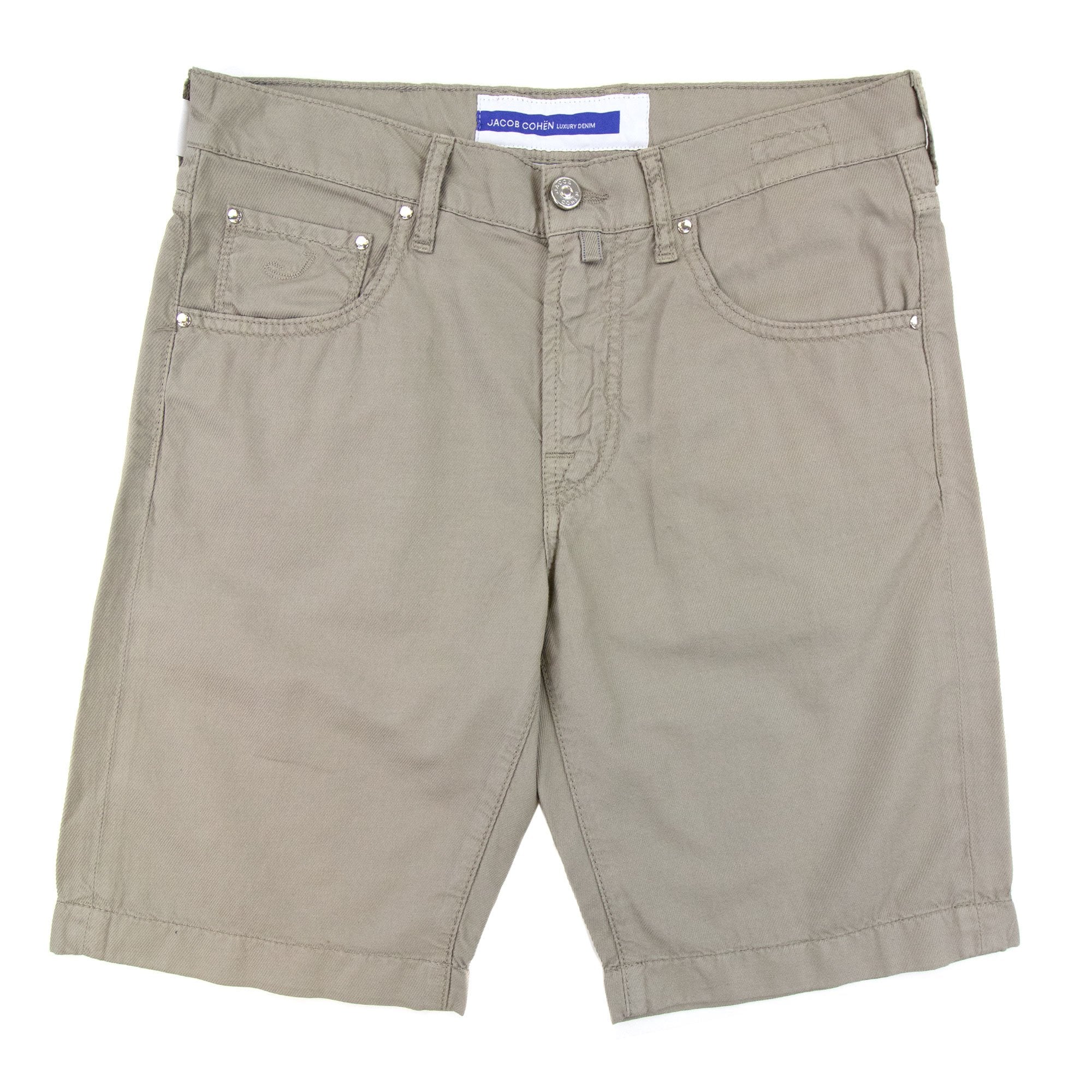 Jacob Cohen Nicolas Slim Fit Chinos Short Medium Grey B30