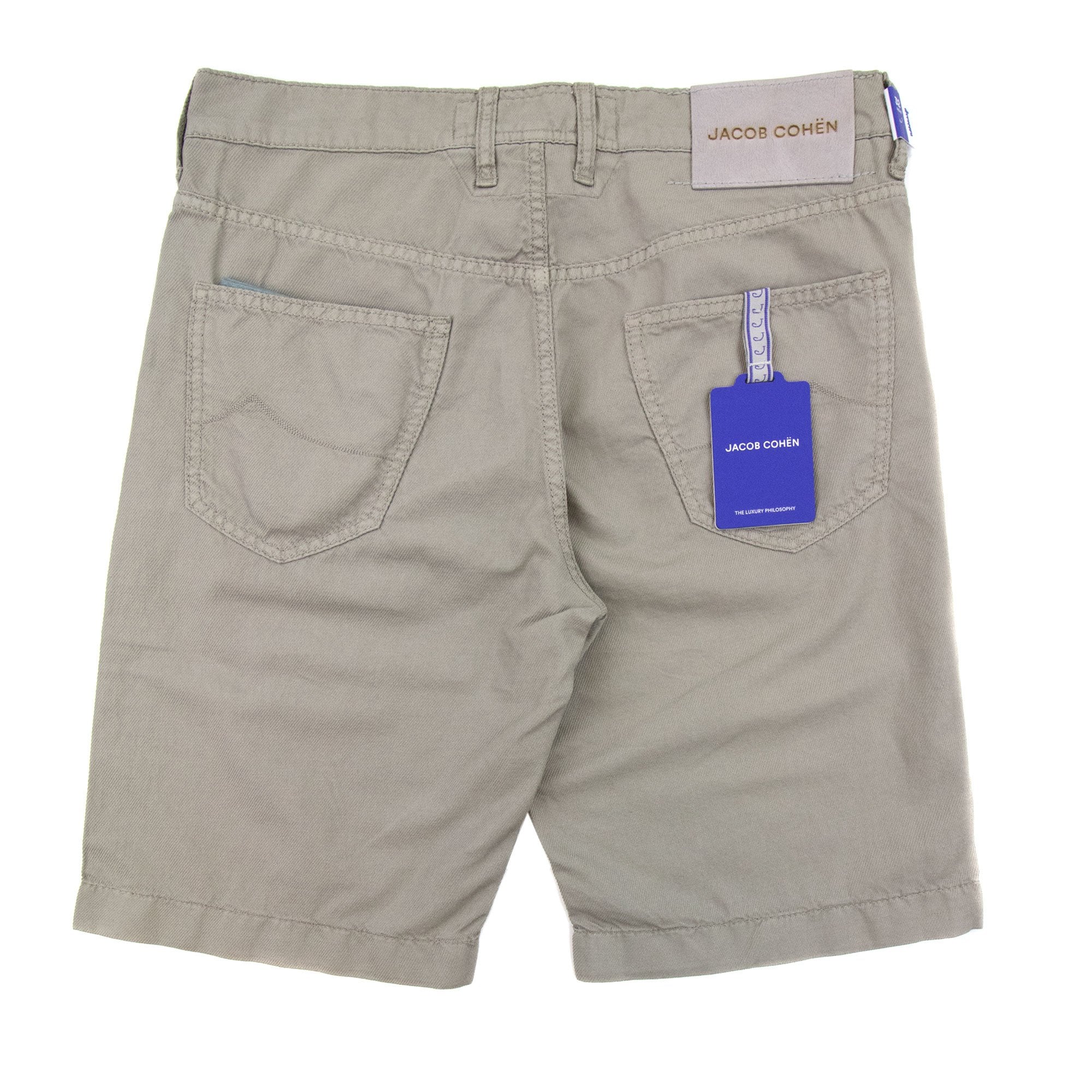 Jacob Cohen Nicolas Slim Fit Chinos Short Medium Grey B30