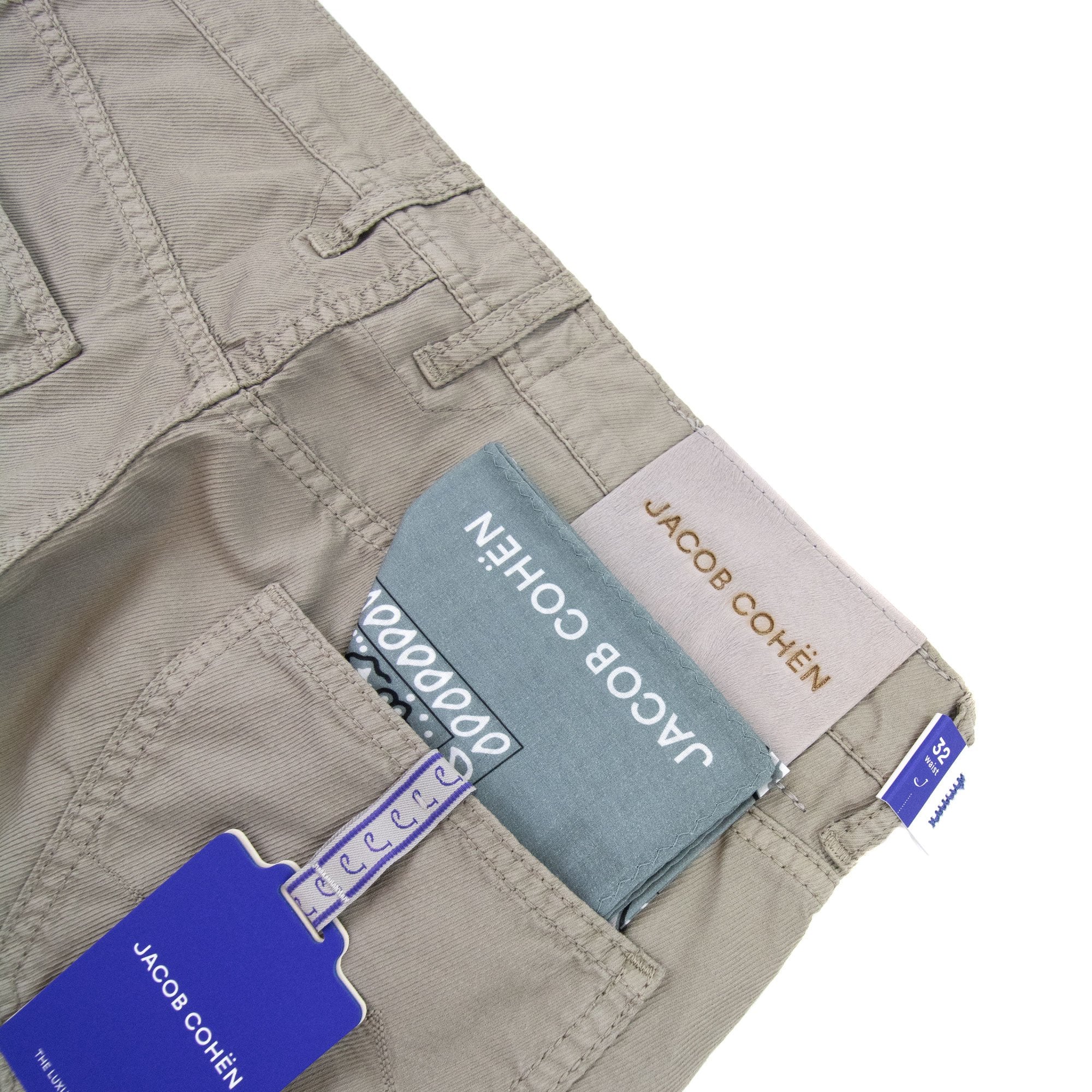 Jacob Cohen Nicolas Slim Fit Chinos Short Medium Grey B30