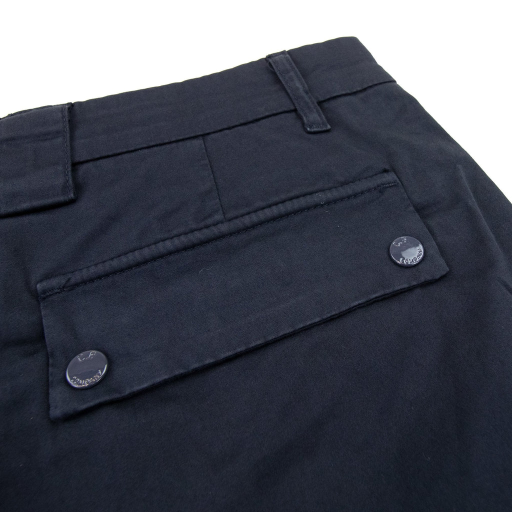 Cp Company Metropolis Series Stretch Sateen Cargo Shorts Navy 888