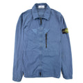 Stone Island 106wn Old Treatment Overshirt Blue V0124