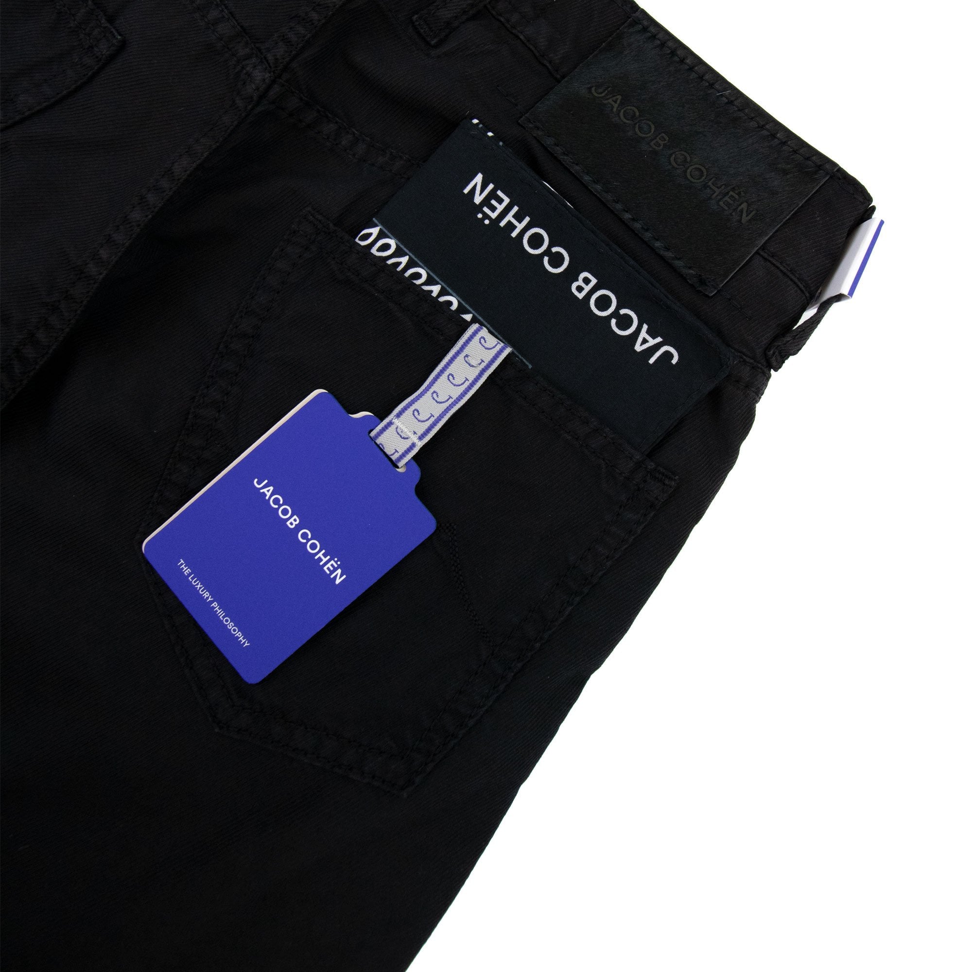 Jacob Cohen Nicolas Slim Fit Chinos Short Black C74