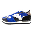 Valentino Rockrunner Camouflage Sneakers Acid Blue 74r