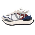 Valentino Netrunner Fabric & Suade Sneaker White Multi 7dc