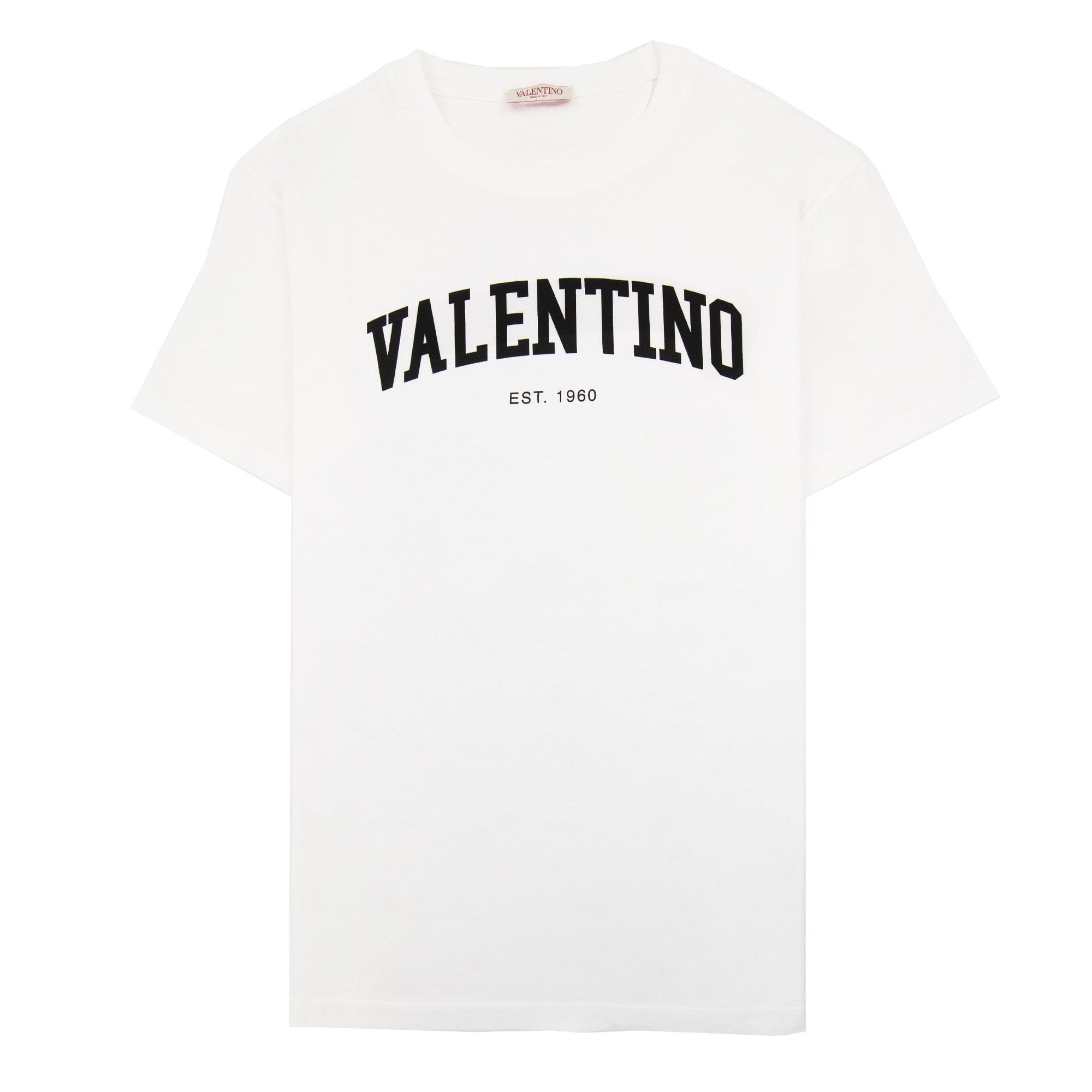 Valentino Logo Print T Shirt White A01