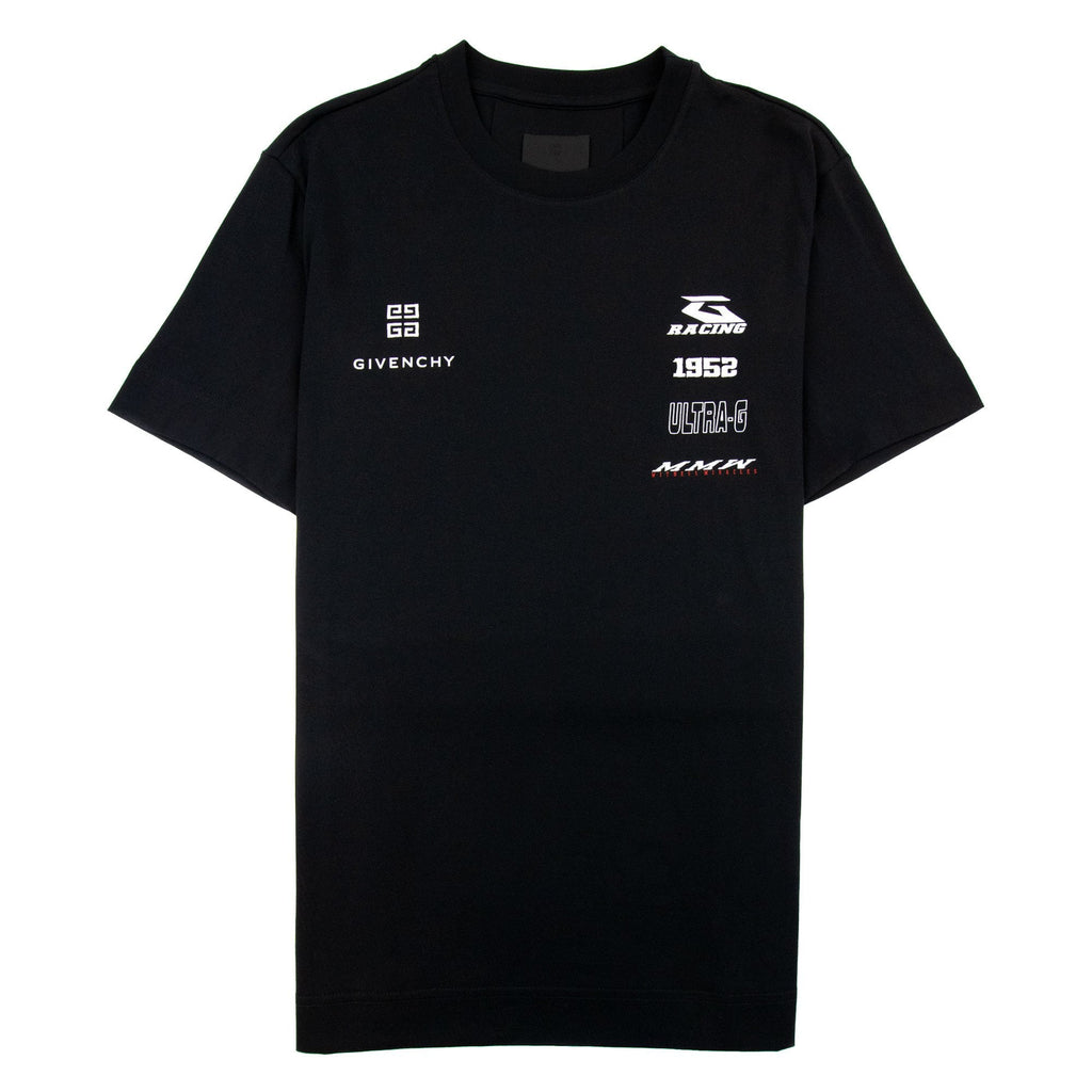 Givenchy Racing Logo Tee Black 001