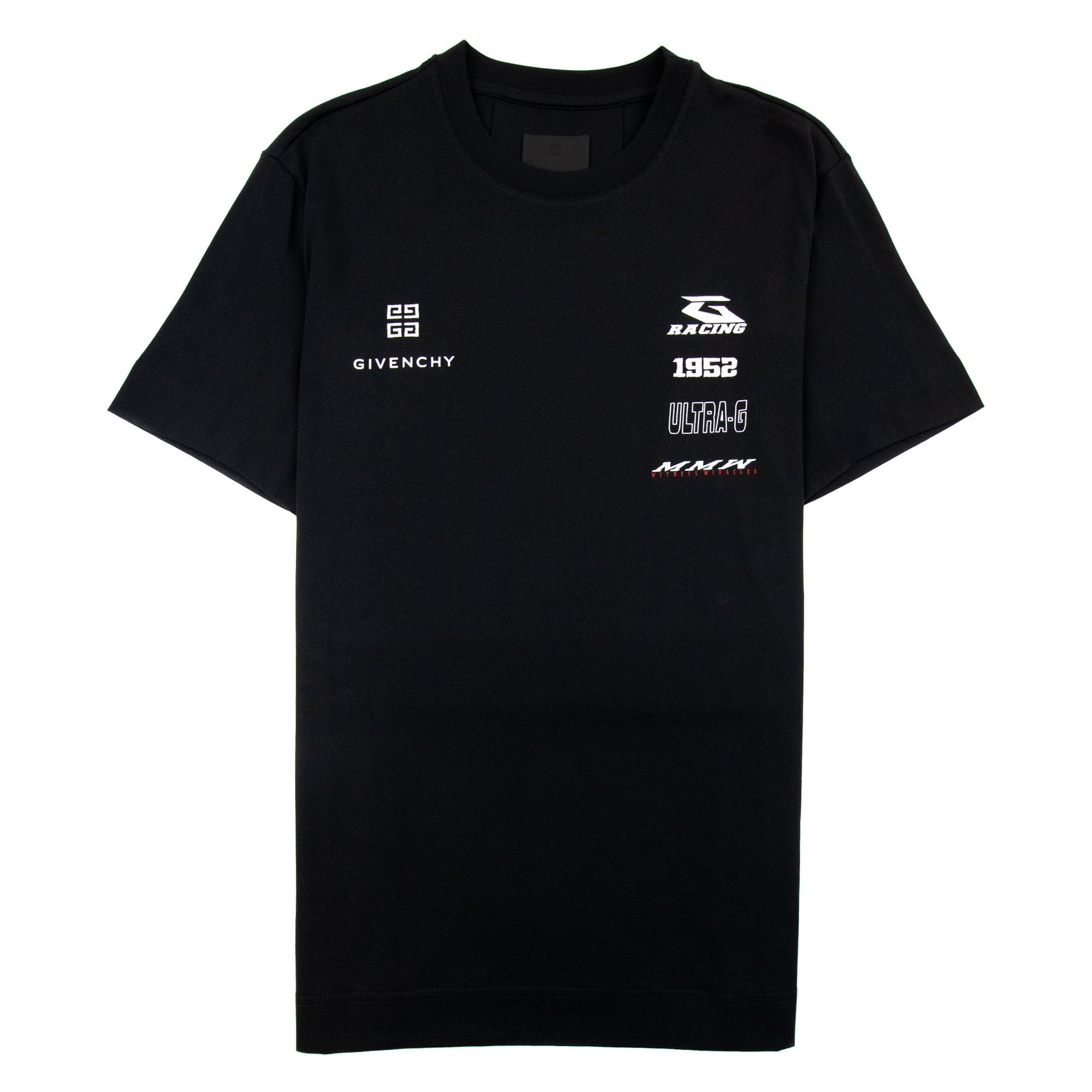 Givenchy Racing Logo Tee Black 001