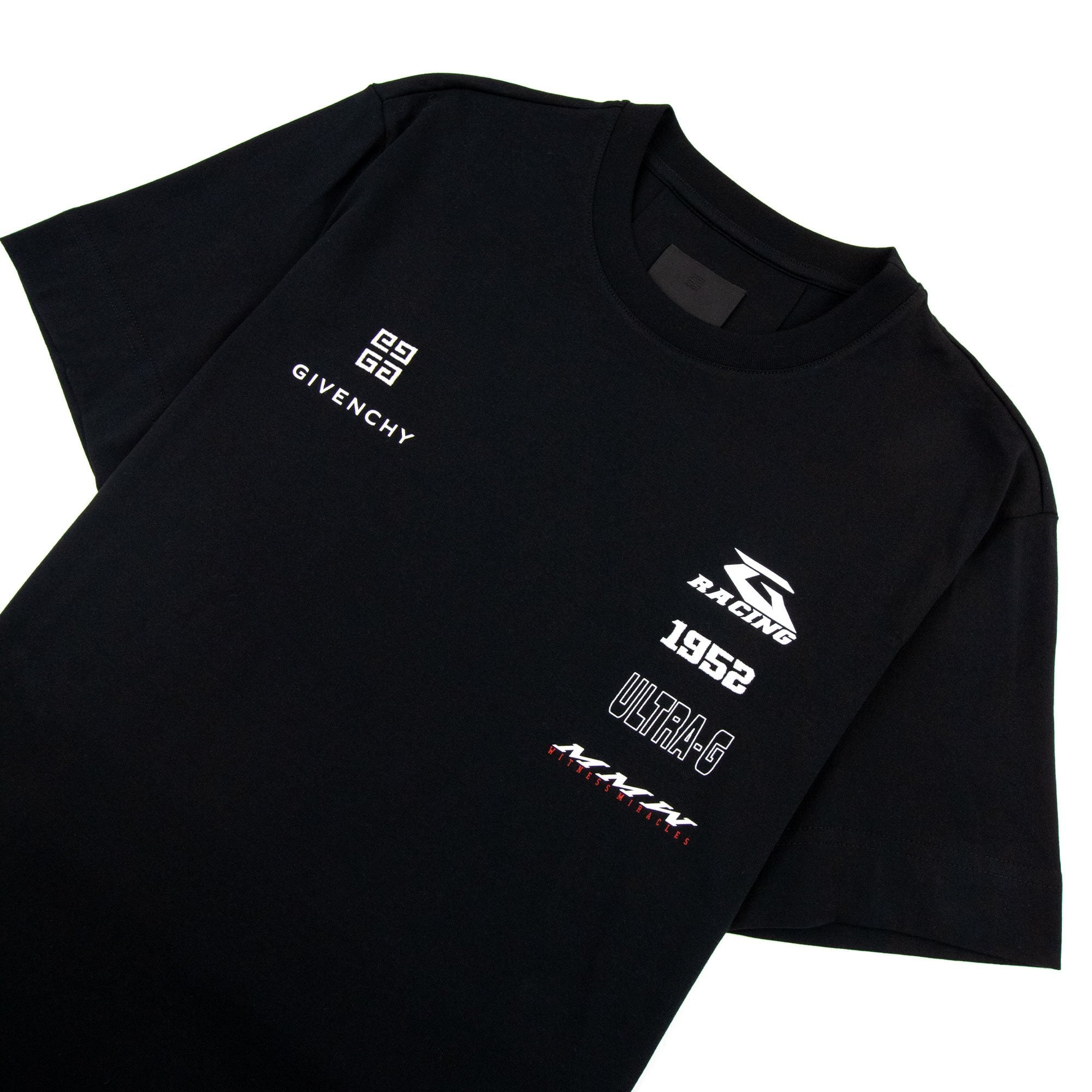 Givenchy Racing Logo Tee Black 001