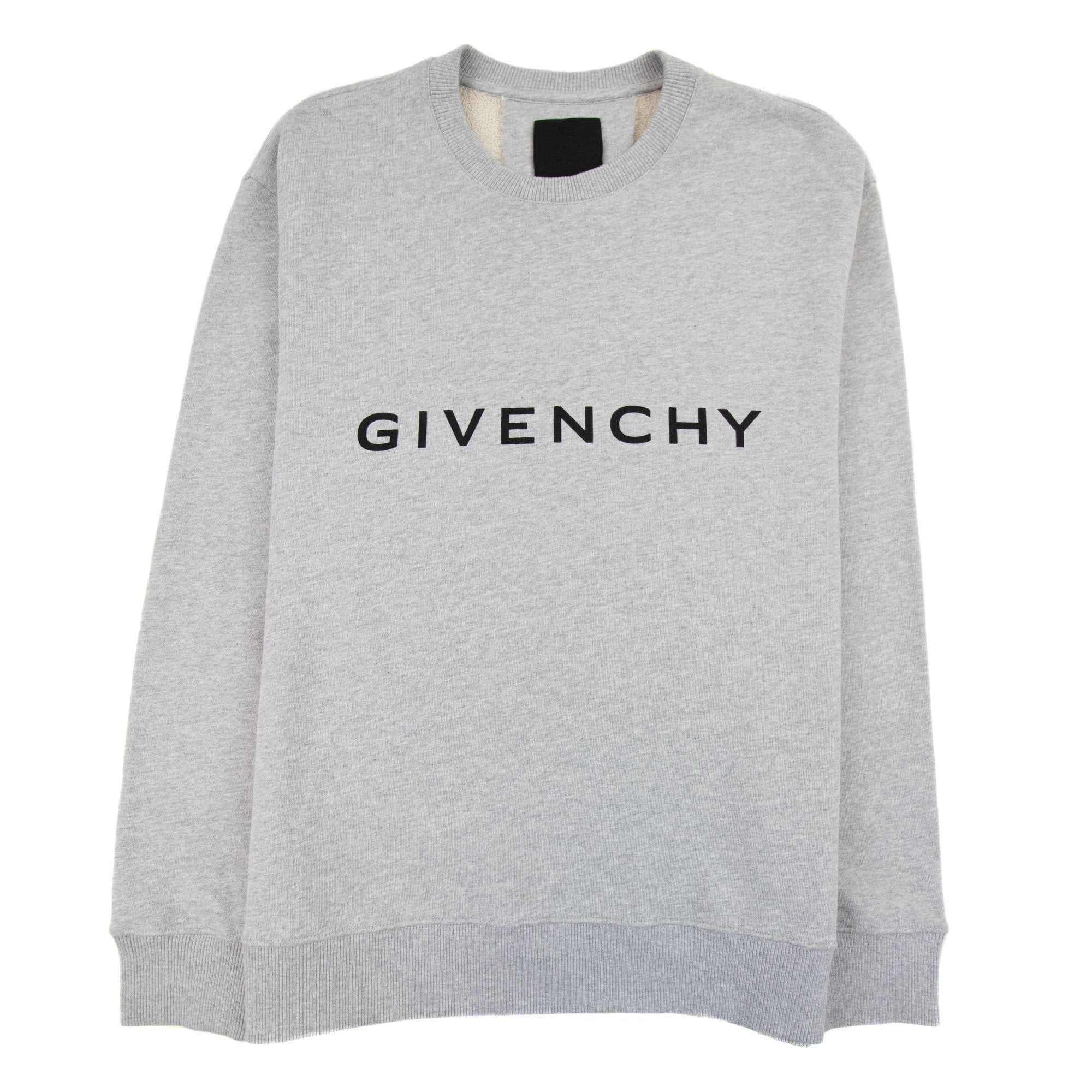 Givenchy Archetype Slim Fit Sweatshirt In Fleece Light Grey