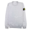Stone Island 540b2 Crewneck Soft Cotton Knit Grey V0m67