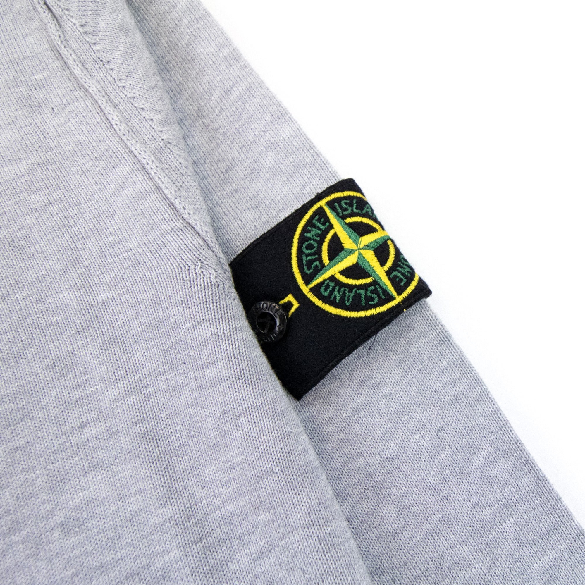 Stone Island 540b2 Crewneck Soft Cotton Knit Grey V0m67