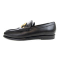 Valentino Gold Rockstud Loafer Black