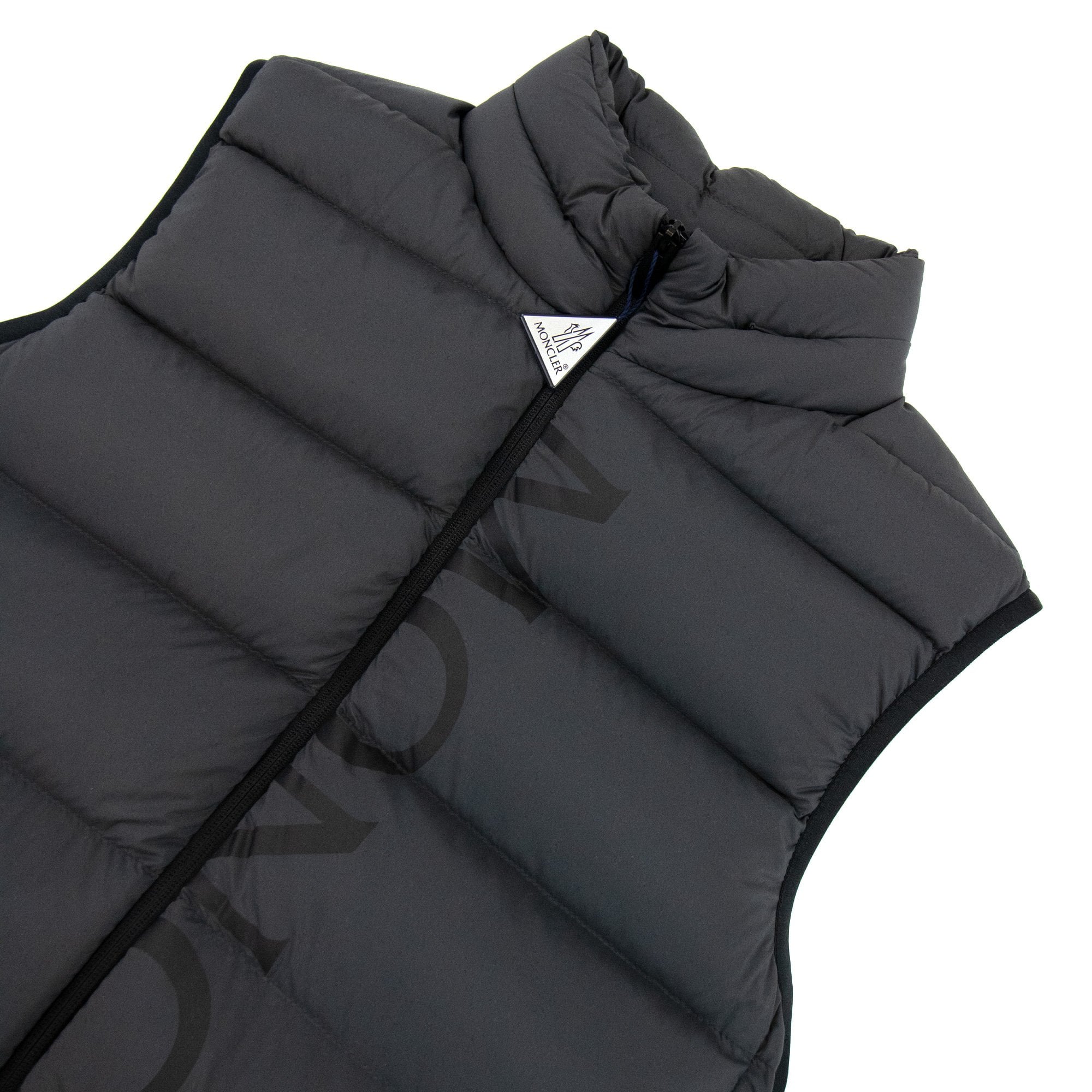 Moncler Amak Padded Down Gilet Grey 934