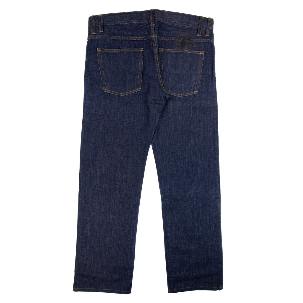 Love Moschino Printed Logo 5 Pocket Denim Jean Denim 005l
