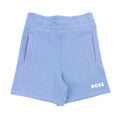 Hugo Boss Kids Logo Bermuda Shorts Pale Blue 77a