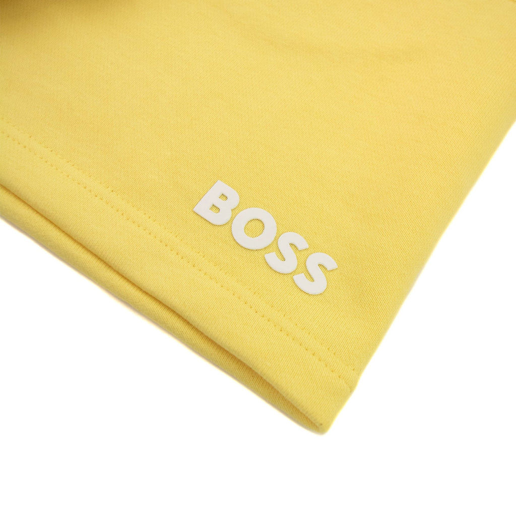 Hugo Boss Kids Logo Bermuda Shorts Yellow 528