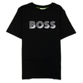 Hugo Boss Kids Printed Logo T Shirt Black 09b