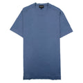 Emporio Armani Milano Rubber Logo S/s T Shirt Blue