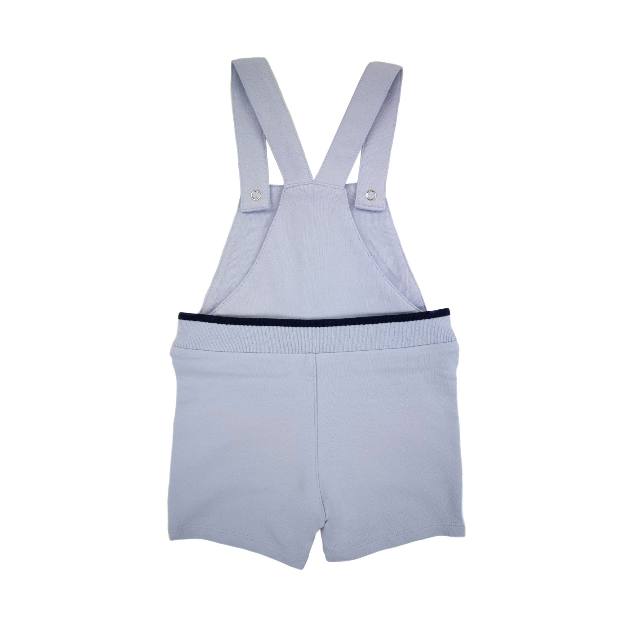 Hugo Boss Kids Baby Logo Dungarees Pale Blue 771