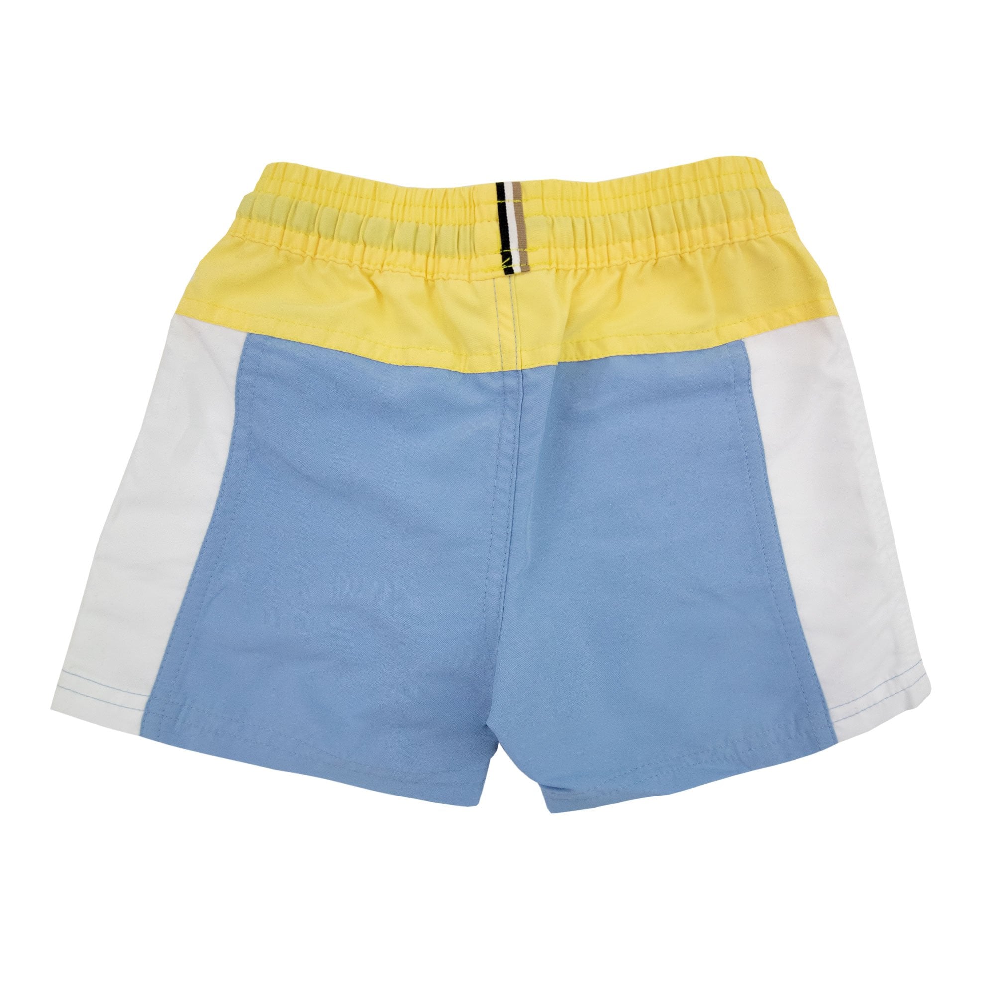 Hugo Boss Kids Colourblock Swim Shorts Pale Blue 77a