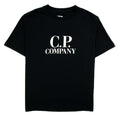 Cp Company Undersixteen Chest Logo Back Goggle T-shirt Black