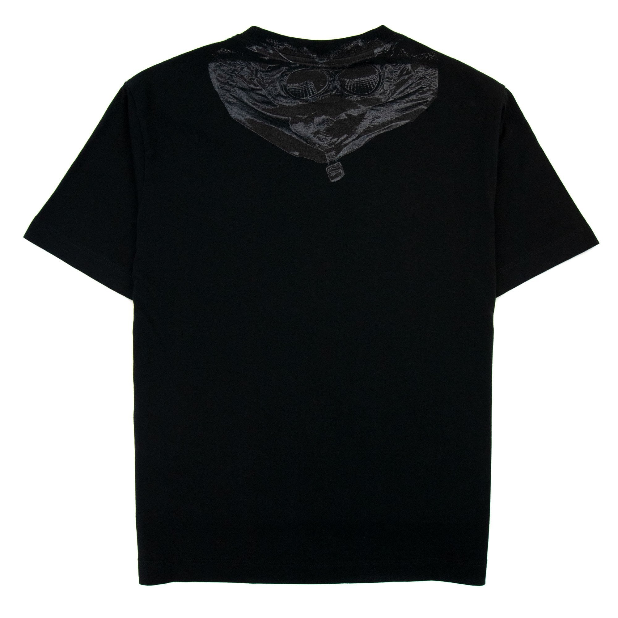 Cp Company Undersixteen Chest Logo Back Goggle T-shirt Black