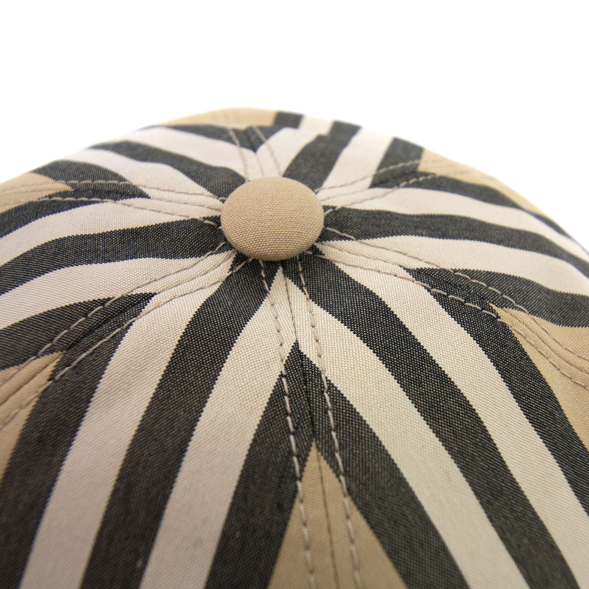Burberry Monogram Motif Icon Stripe Baseball Cap Archive Beige