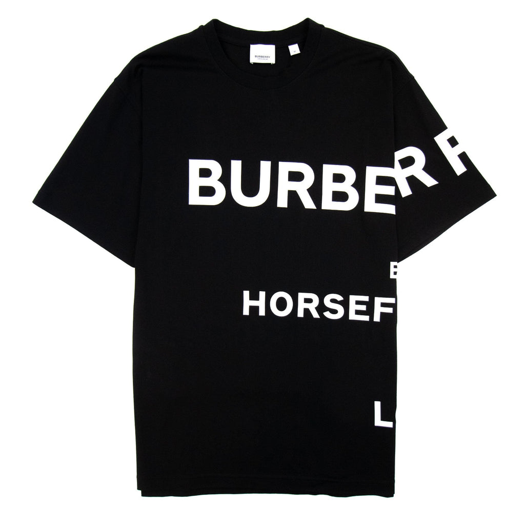 Burberry Harlford Logo Oversized T Shirt Black/white