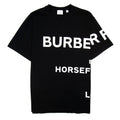 Burberry Harlford Logo Oversized T Shirt Black/white