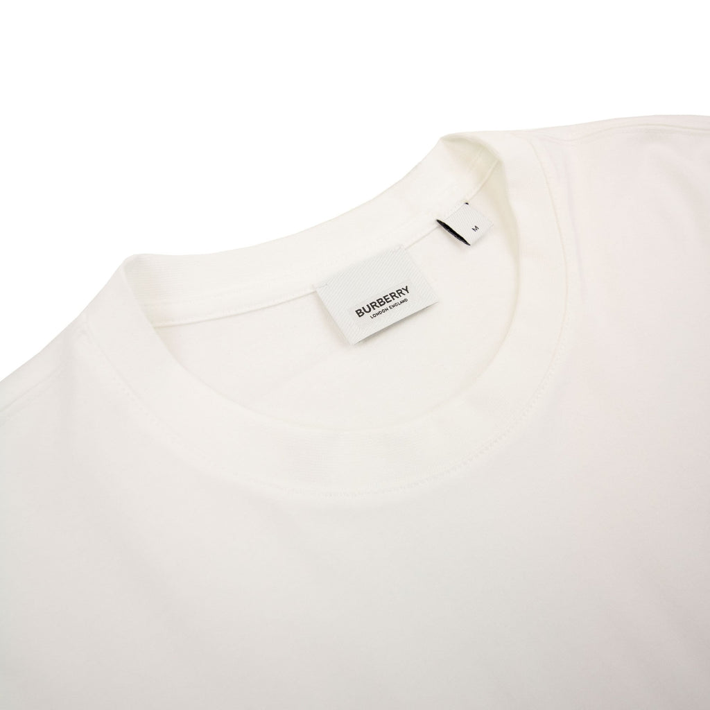 Burberry Harlford Logo Oversized T Shirt White