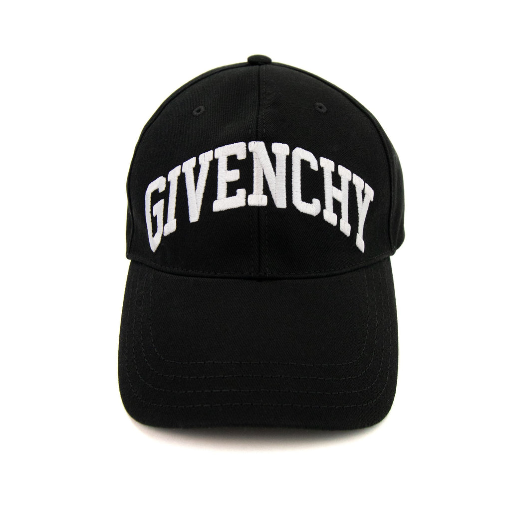 Givenchy College Embroidered Cap Black 001