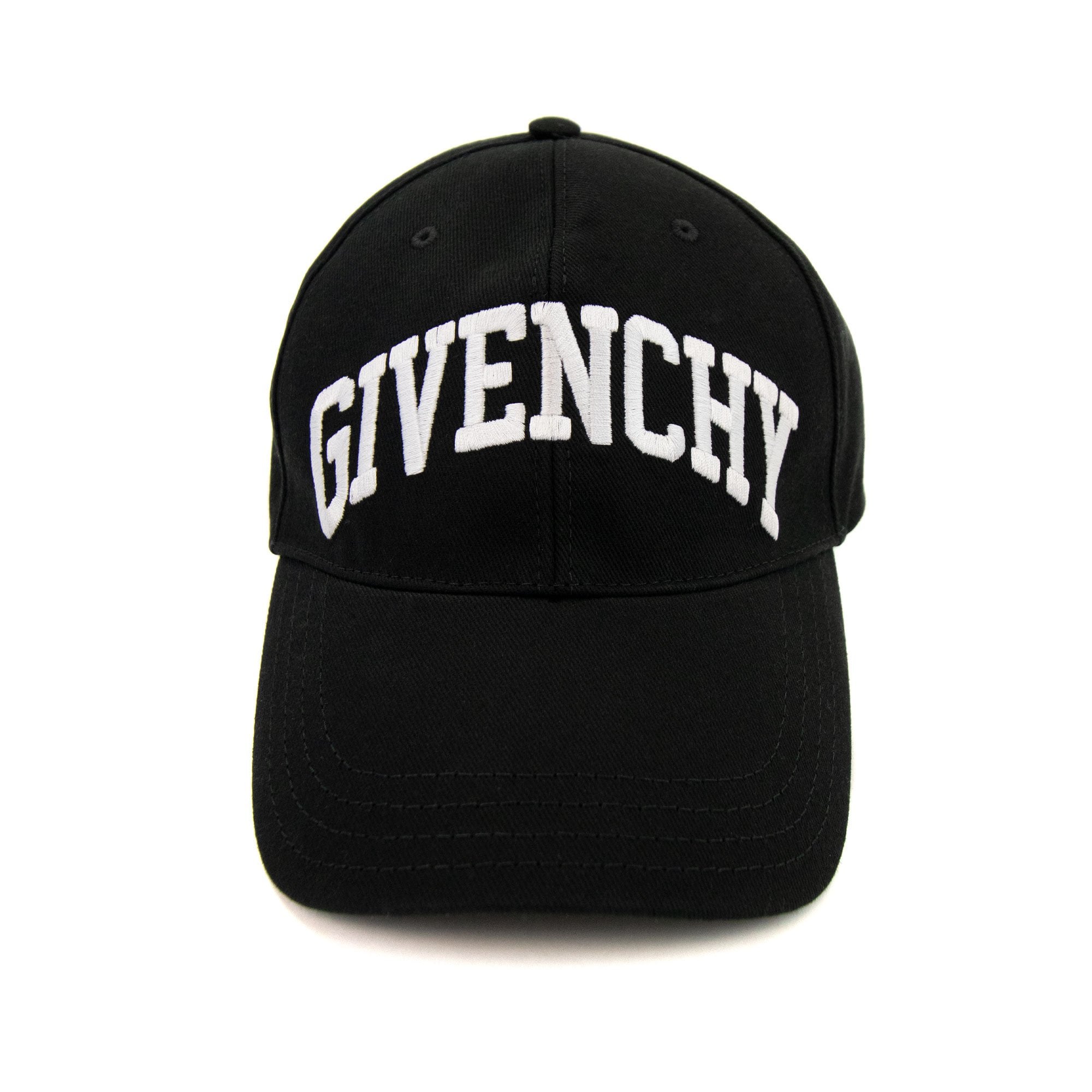Givenchy College Embroidered Cap Black 001