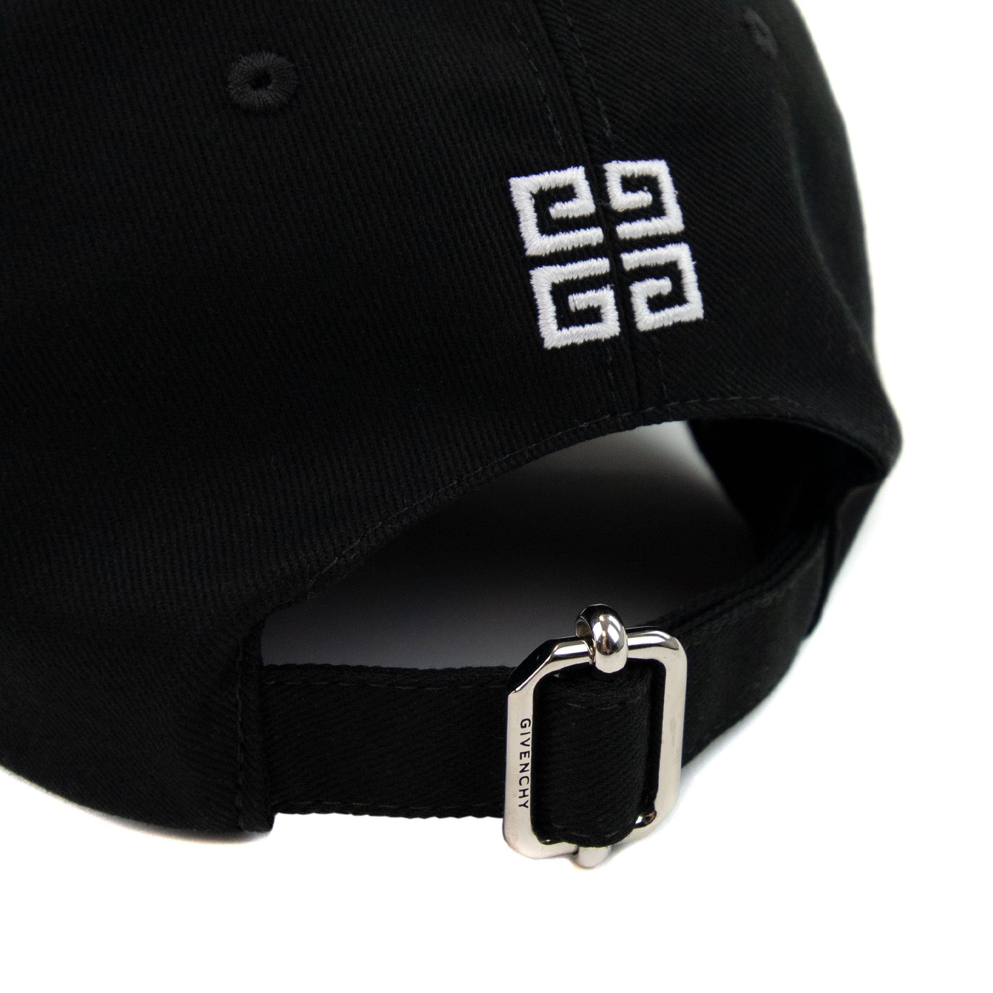 Givenchy College Embroidered Cap Black 001