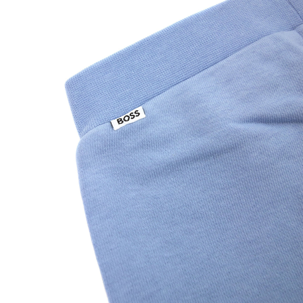Hugo Boss Kids Logo Side Stripe Bermuda Short Pale Blue 77a