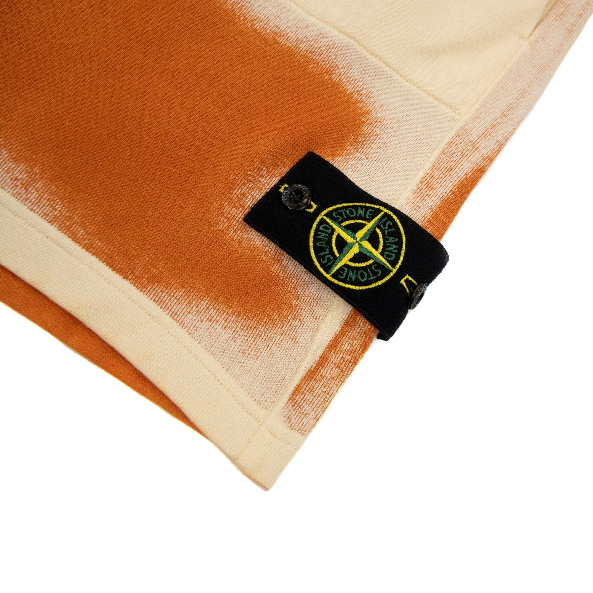 Stone Island 647t2 Hand Sprayed Airbrush Shorts Sienna Brown V0073