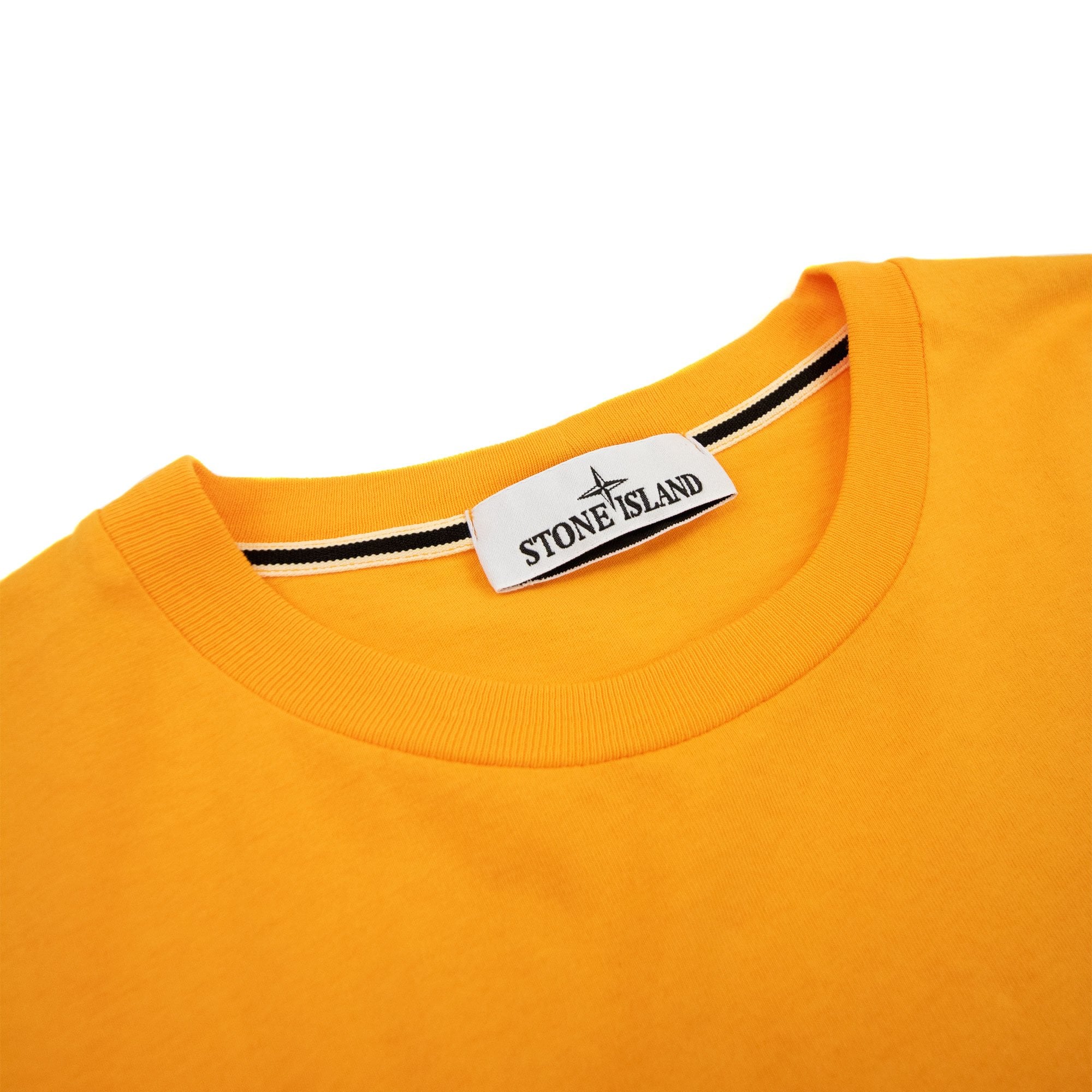 Stone Island 2ns86 Graphic Letter T-shirt Orange V0032