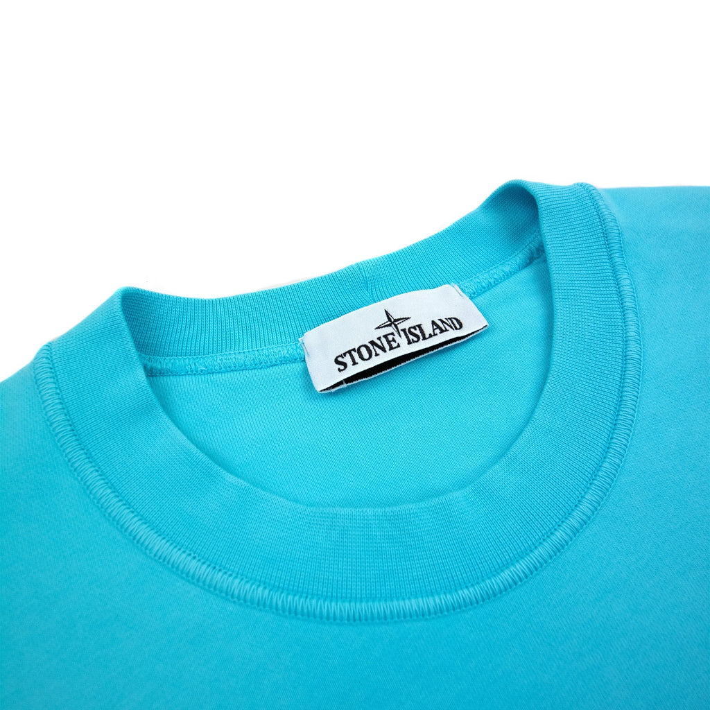Stone Island 63051 Crewneck Sweatshirt Turquoise