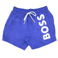 Hugo Boss Octopus Large Logo Print Shorts Blue 433