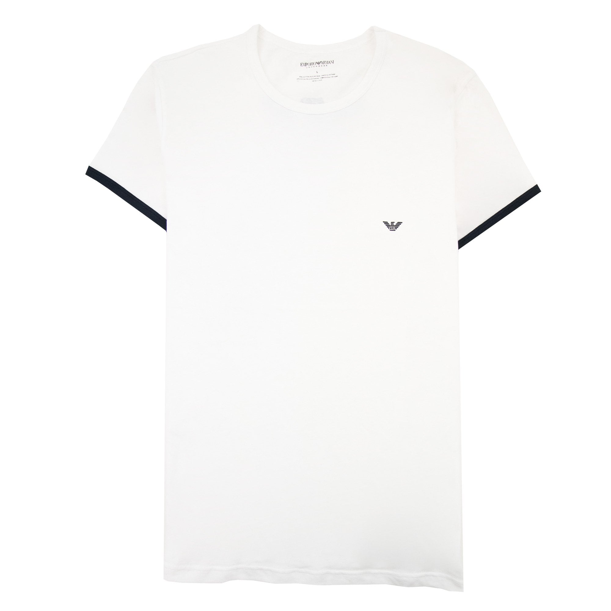 Emporio Armani Camo Eagle Ea Tee White