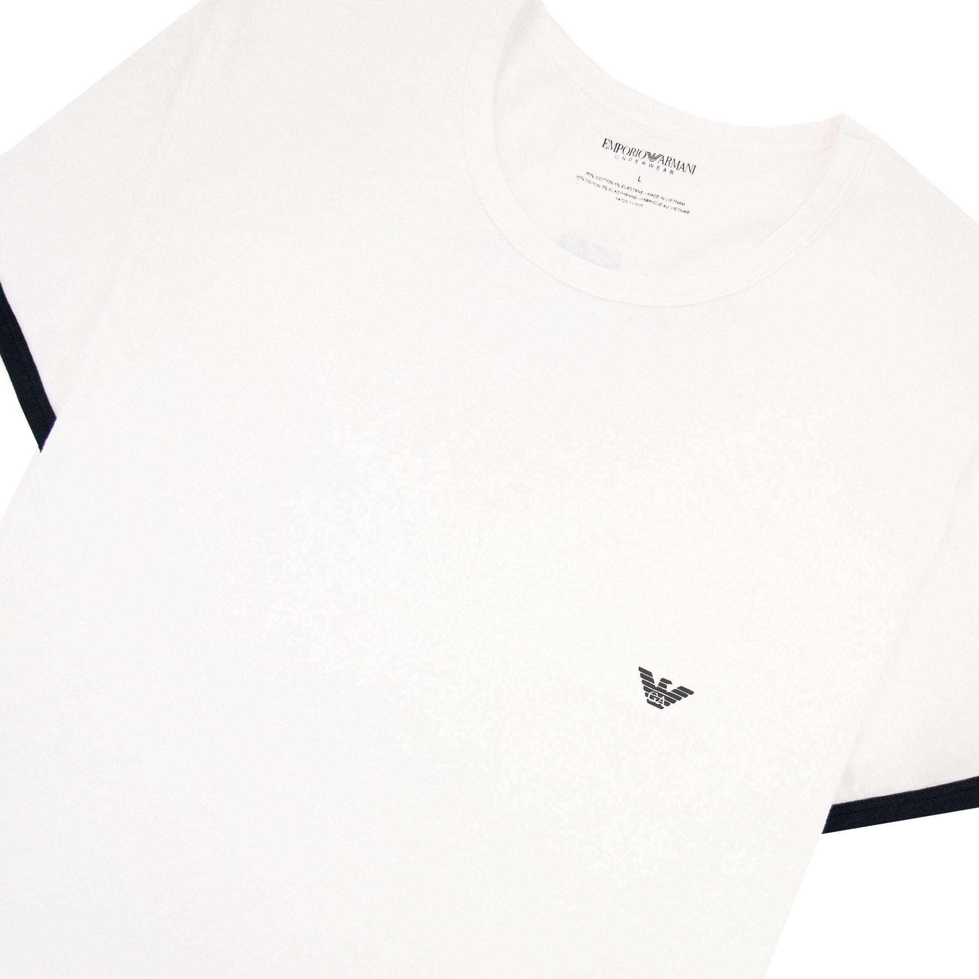 Emporio Armani Camo Eagle Ea Tee White