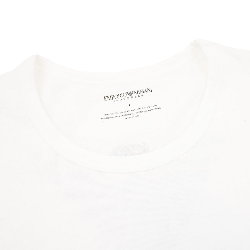 Emporio Armani Camo Eagle Ea Tee White