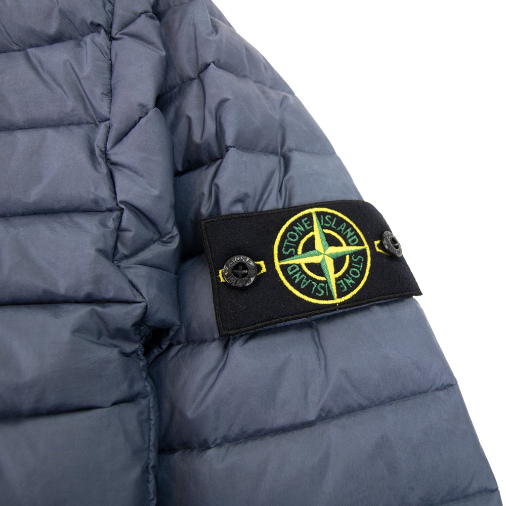 Stone Island 41524 Loom Woven Chambers R-nylon Down-tc Garment Dark Blue V0024